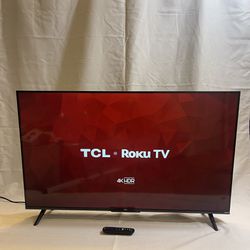Smart TV 43 Inch TCL Roku 