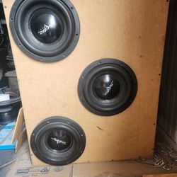 3 Skar Evl 10's In Custom Ported Box 
