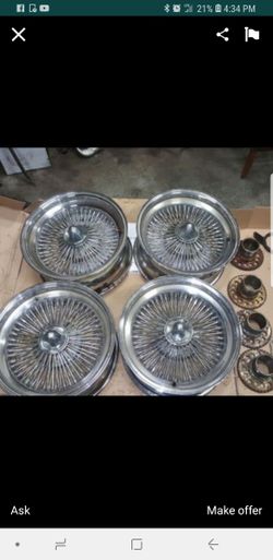 wheels rims daytons 16"