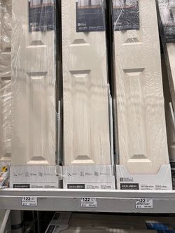 Two brand NEW 24” bi-fold CLOSET DOORS