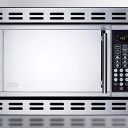 (2 Left) Summit OTR24 900W Built-In Microwave