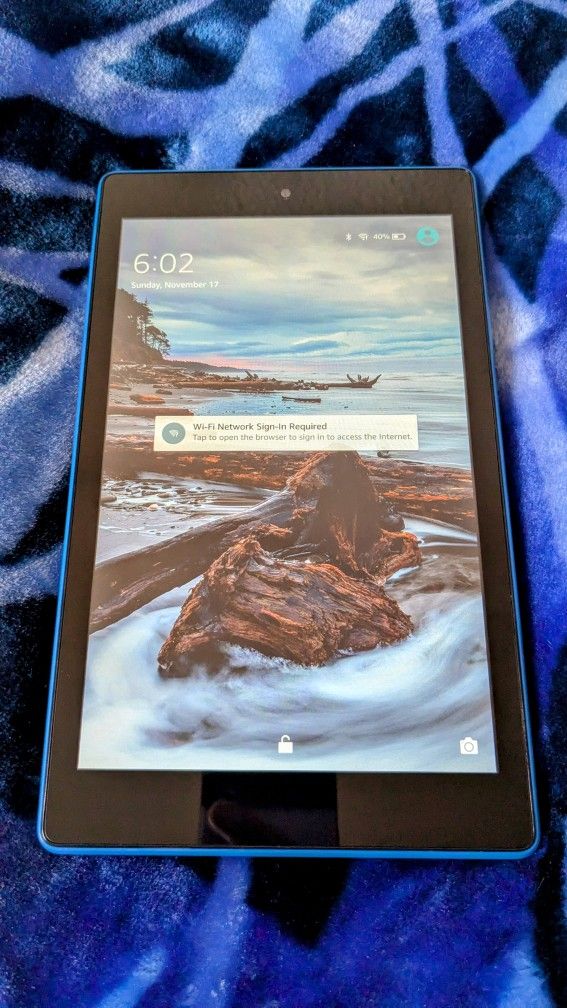Amazon Fire 8 7th Generation Blue