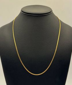 Jewelry 10k solid Yellow Gold brand New Cuban link 24” Chain necklace 6.40 grams 2.00mm