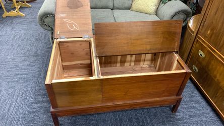 Walnut cedar chest