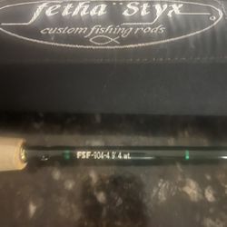 Fly fishing rod Fetha Styx Custom Rod  FSF-904-4 9’ 4 wt with case