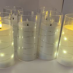 Flickering Flameless Candles With Remote