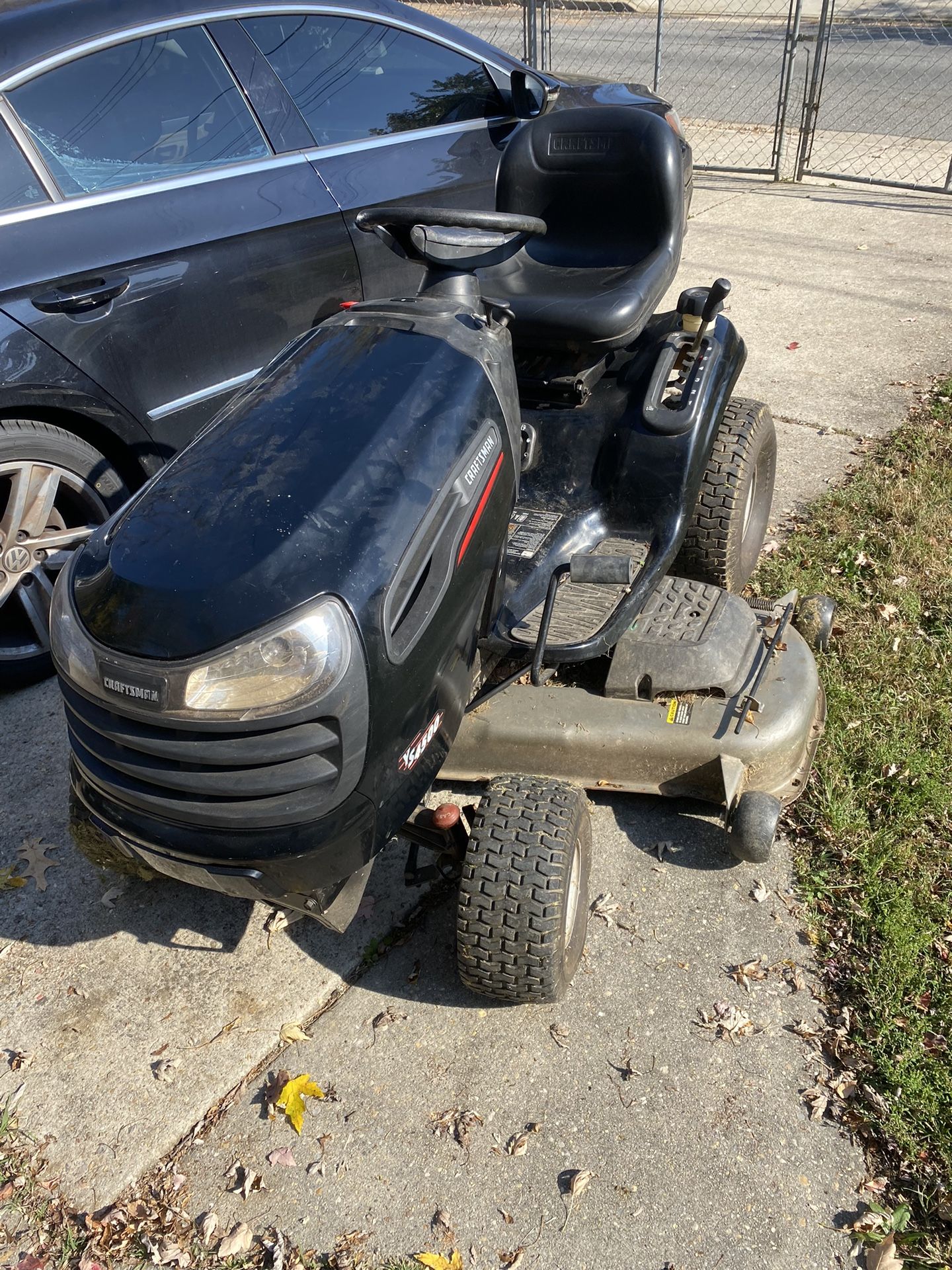 Tractor mower