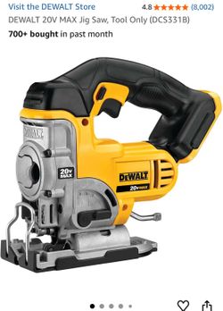 Dewalt jigsaw 20v never used