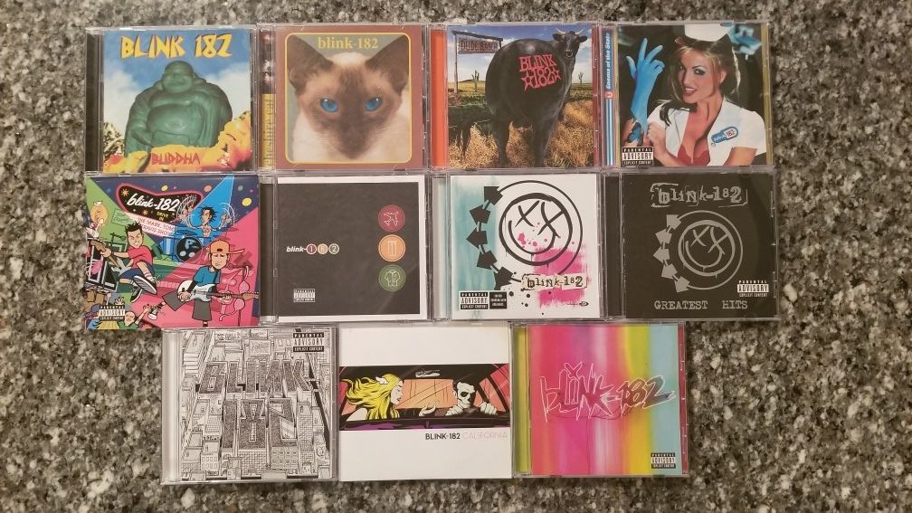 Lot of Blink-182 CDs
