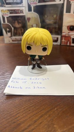 FUNKO POP ATTACK ON TITAN ARMIN ARLELT 