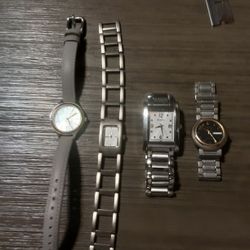 4 Women's Watches 