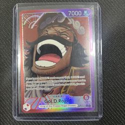 One Piece- Gol.D. Roger Leader Card