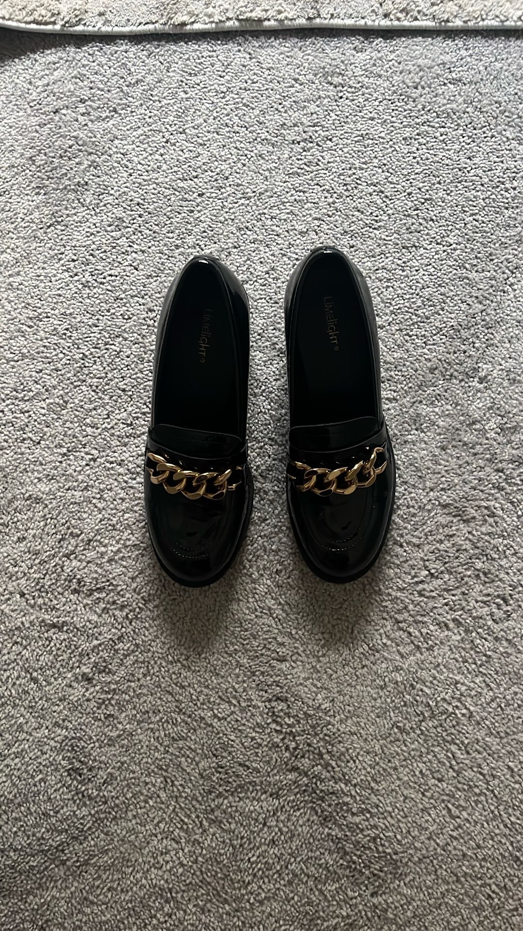 Mule business block heel