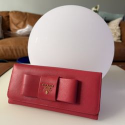 Authentic Prada Pink Wallet On Chain