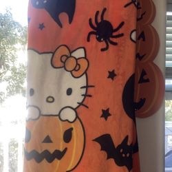 Hello Kitty Halloween Blanket 