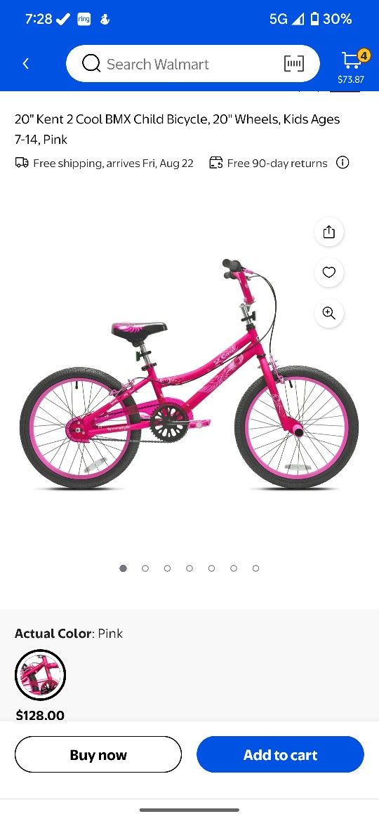 Bicycle Kent 20 Cool Bmx 20 Kent Cool BMX Child Bicycle Pink