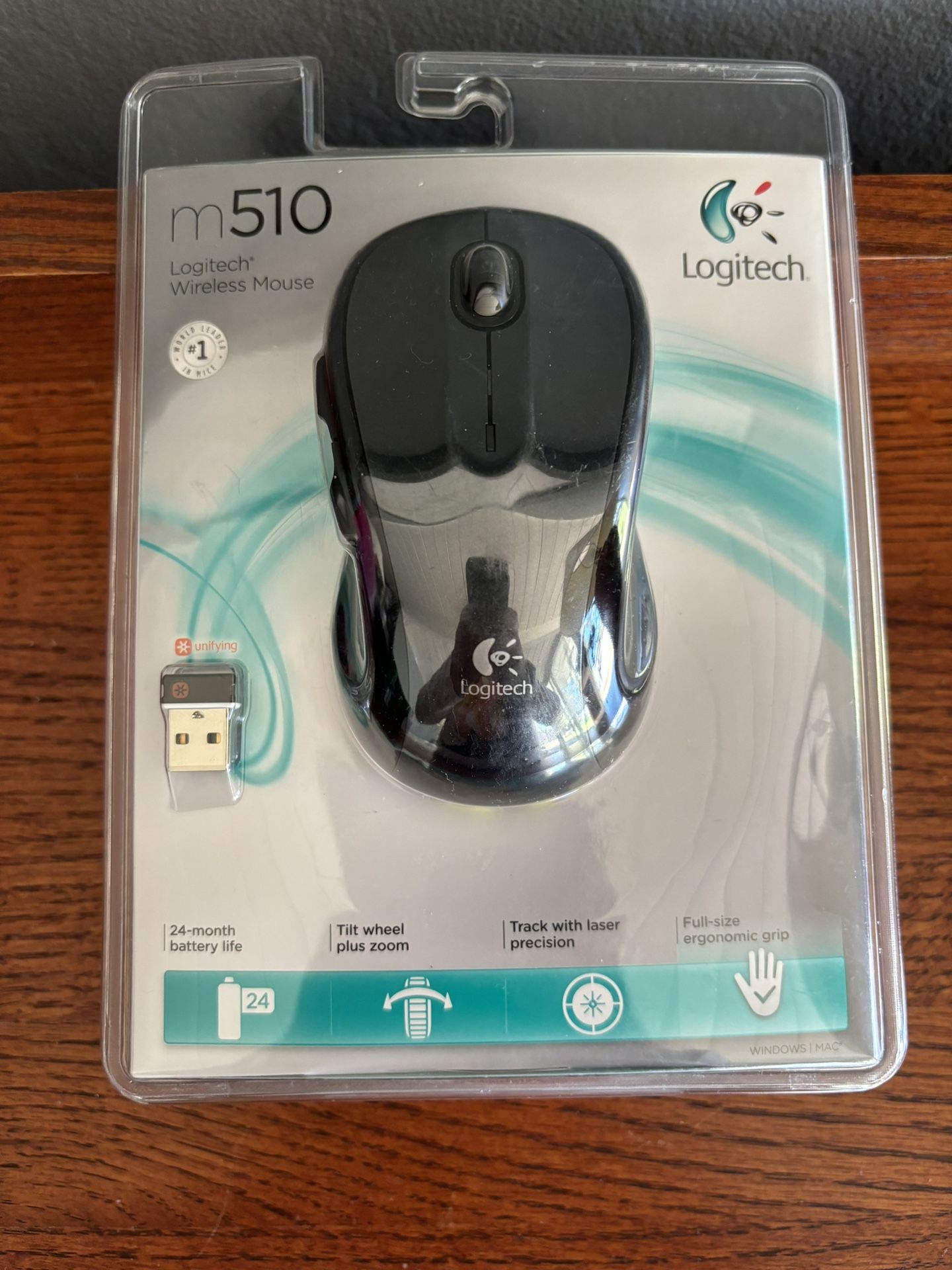 Logitech m510 Wireless Mouse ((contact info removed)33) Brand New