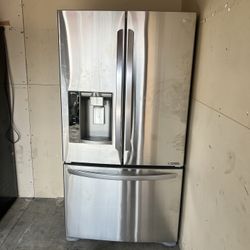 Lg French Door Refrigerator Stainless Steel 