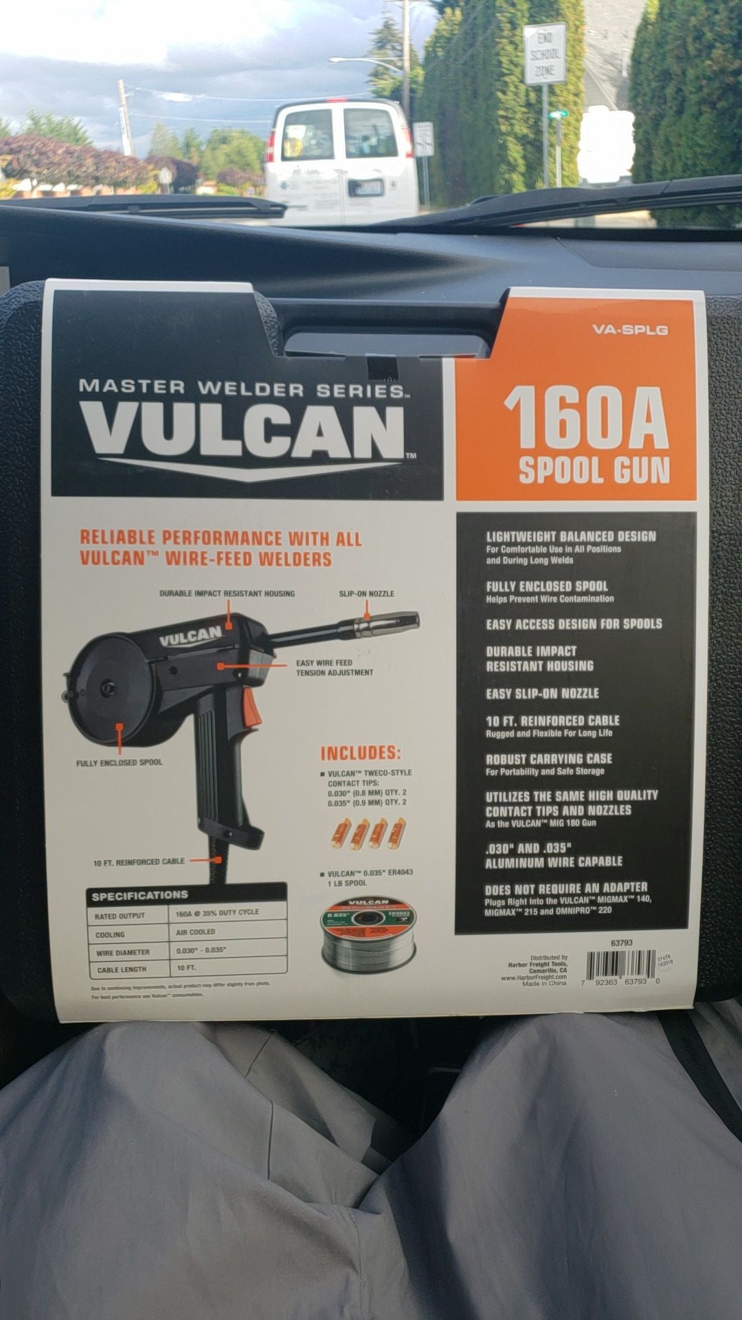 Vulcan 160A Spool Gun