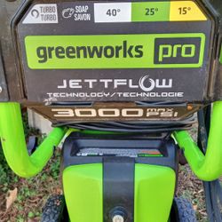 Greenworks PRO  JETTFLOW 3000(psi) 