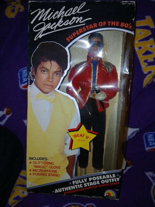 Michael Jackson Superstar Of The 80s "Beat It" Edition