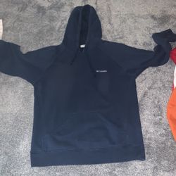 Columbia Navy Blue Hoodie Size M