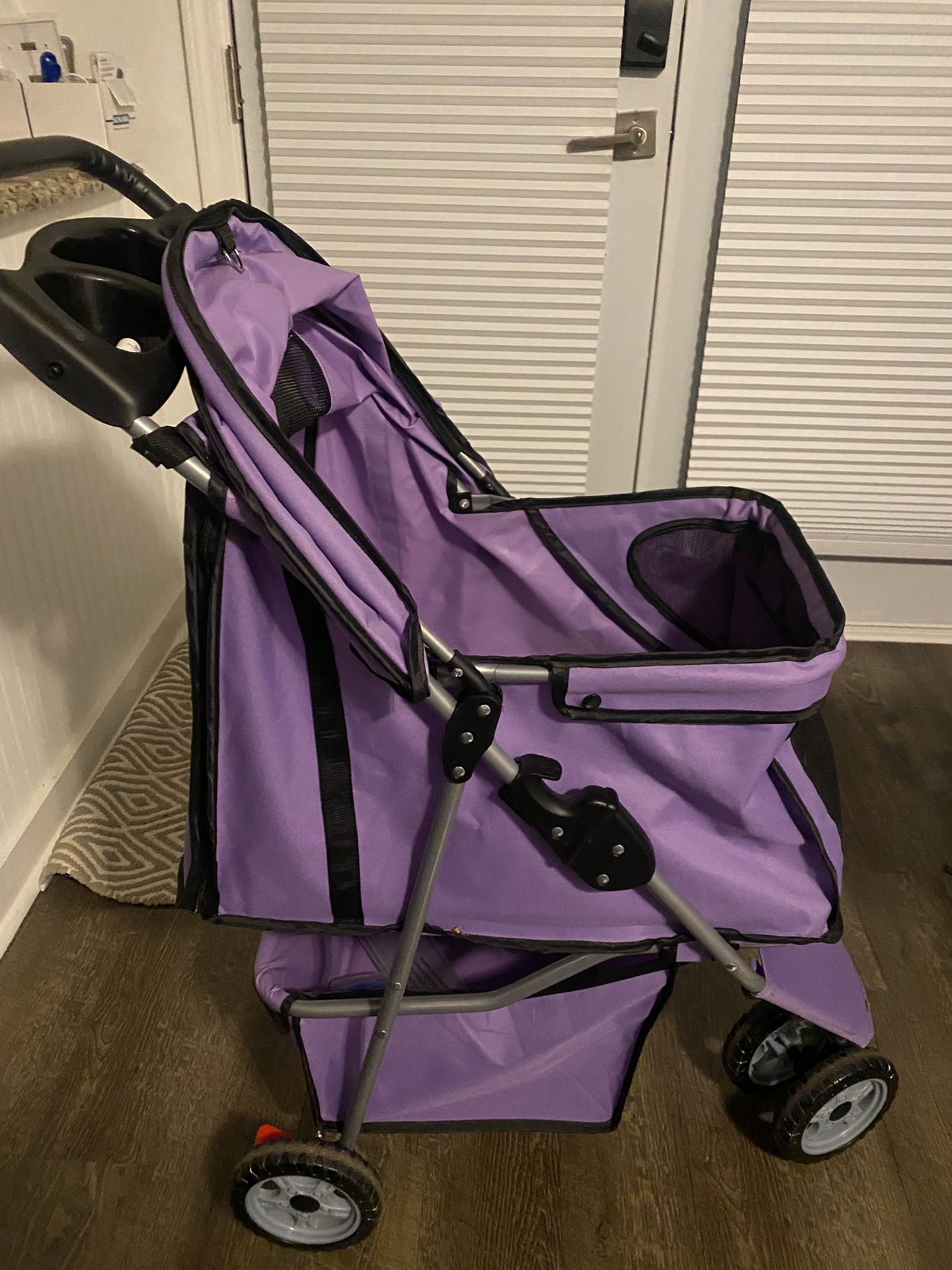 Purple Dog Stroller 