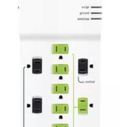 TrickStar Advanced 4ft. 12-Outlet Energy Saving Powerstrip