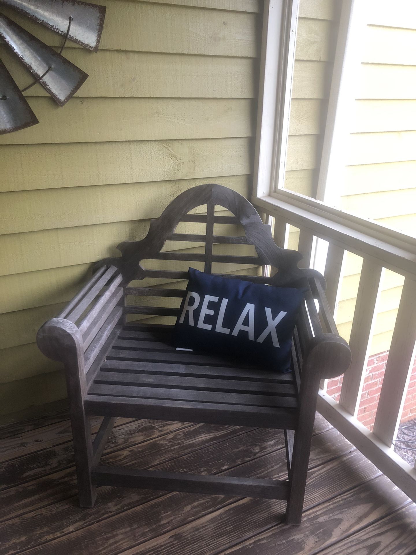 Restoration Hardware outdoor patio oversized chair