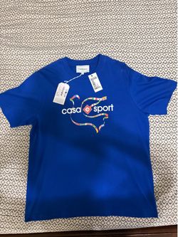 CASA BLANCA DRAPEAU DE COLLOMBES PRINTED T-SHIRT