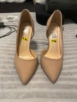 Beige Pumps