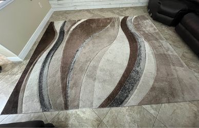 Safavieh Hollywood Area Rug 8' x 10' - Brown/Ivory - Great Condition