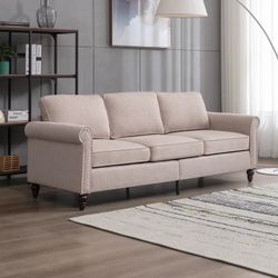 Beige Couch 🛋️ Brand New 3 Seater