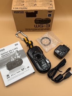 Pentax wg3 camera