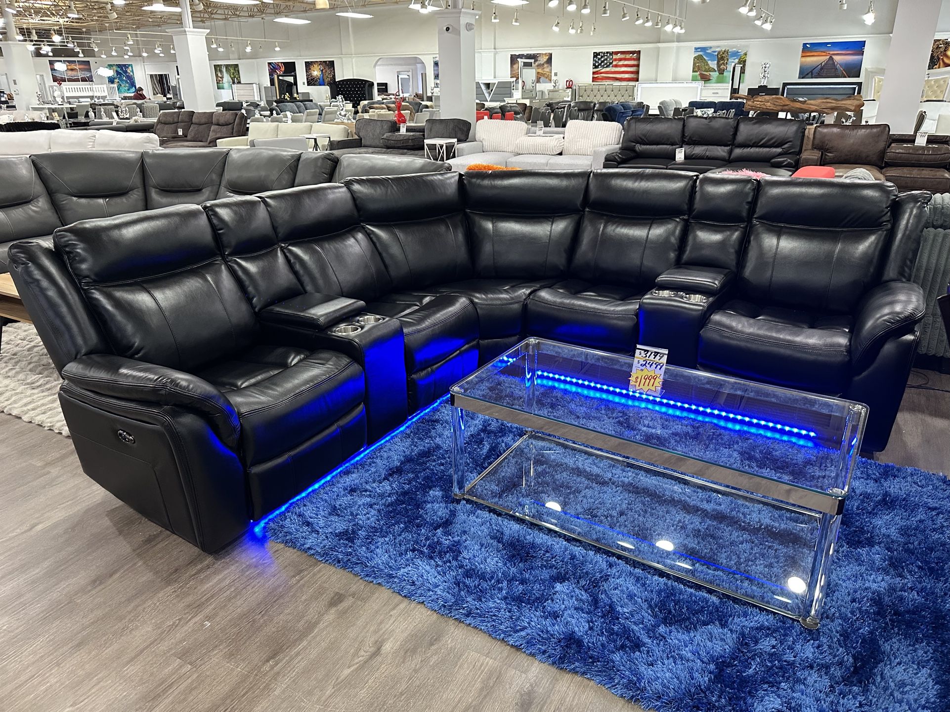 Gorgeous Power Reclining Sectionals Starting At $1399 ๐บ๐ธ HUGE MEMORIAL DAY SALE ENDS MONDAY
