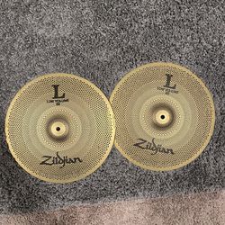 Zildjian L80 Low VOLUME Hi Hat CYMBALS 14”