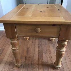 Broyhill Solid Wood End Table