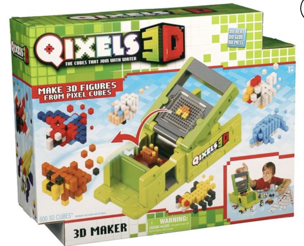 Qixels- 3D Set And Various 2D Sets