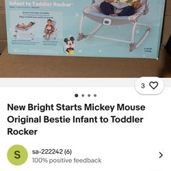 Infant And Toddler Rocker