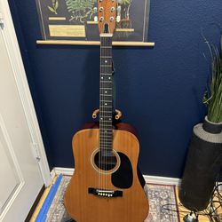 Late 1970s Aria Acoustic Guitar 