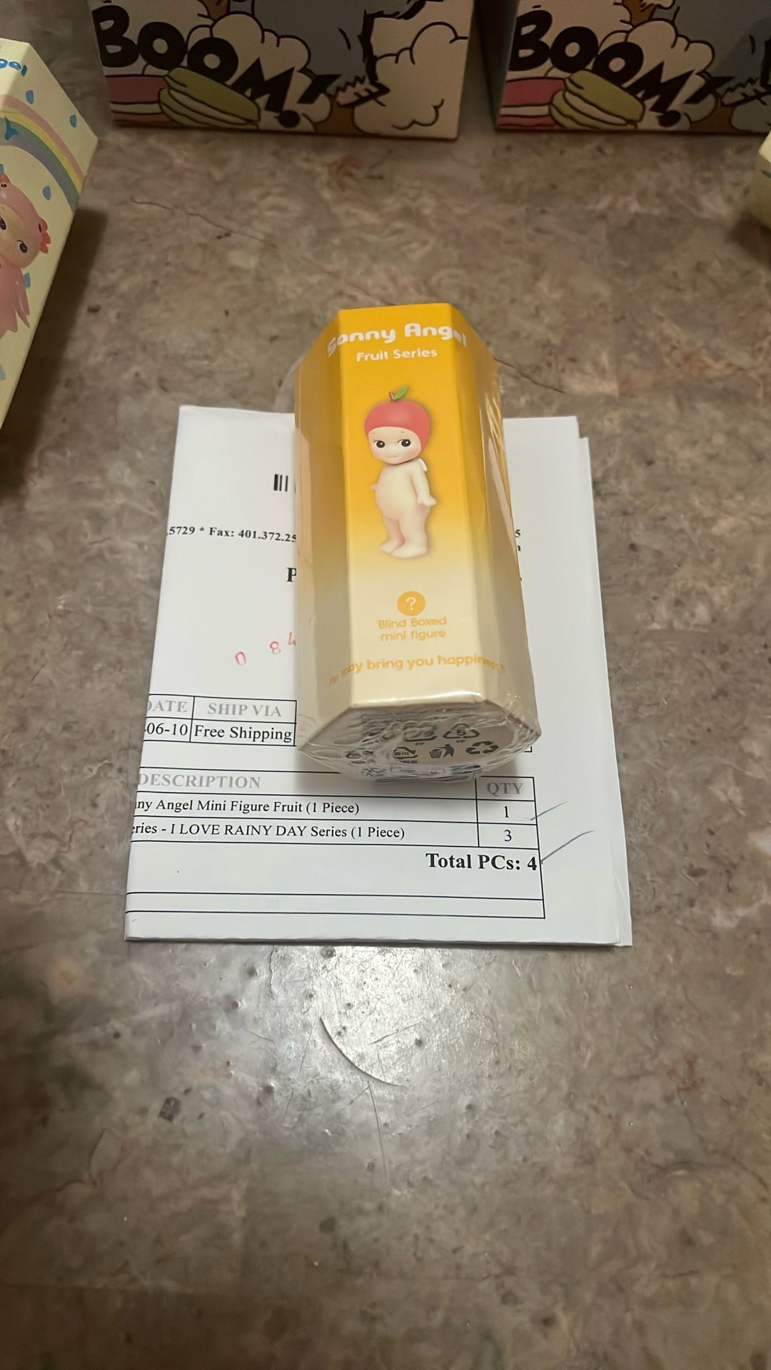 Authentic Fruit Series Sonny Angel Box