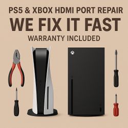 PS5 And Xbox HDMI Port Repair