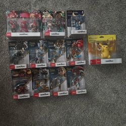 Various Sealed Nintendo Amiibo 