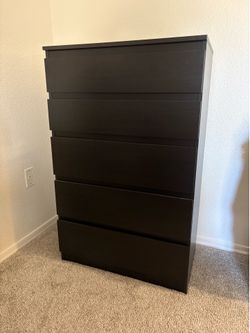 IKEA black dresser