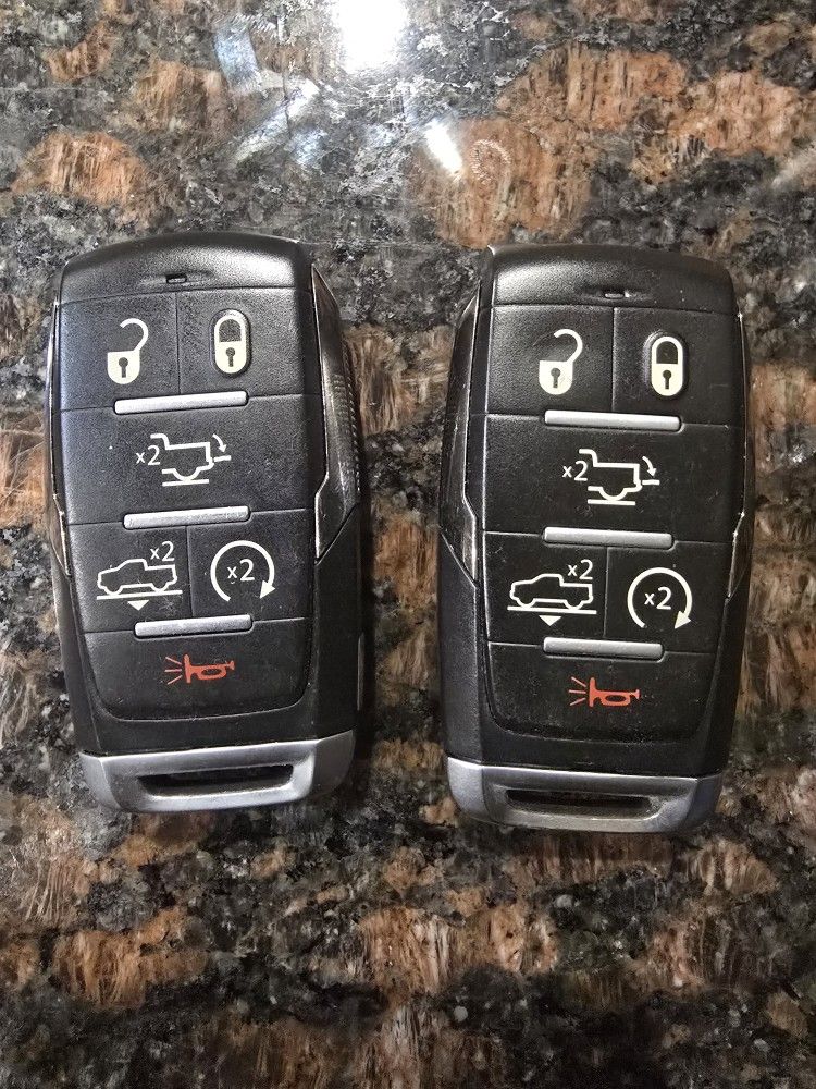 2019 Ram 1500 Limited Key Fobs $100
