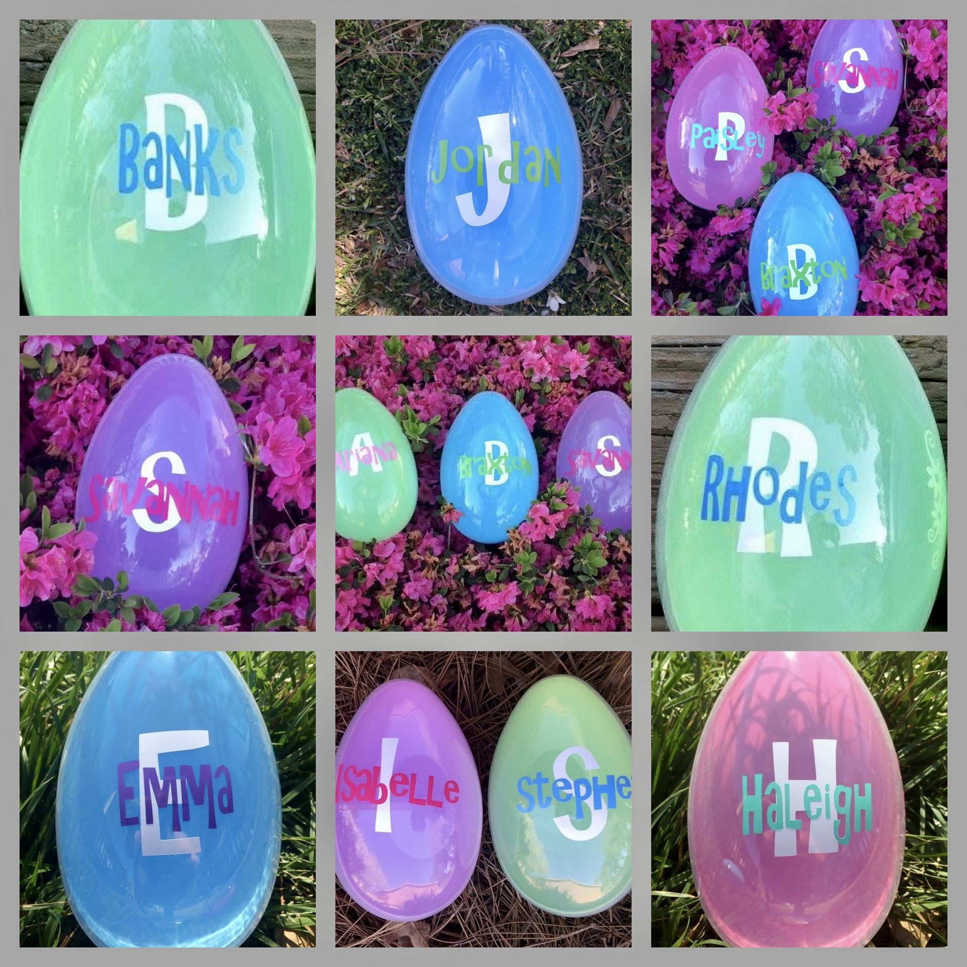 Easter Eggs Personalized