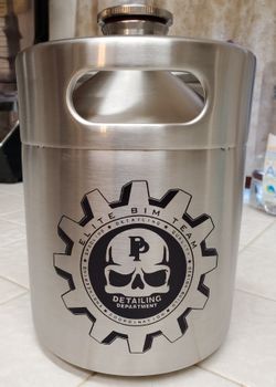 Beer Keg Can Growler