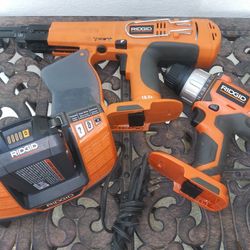 18V Rigid Collated Screw Gun and Drill .