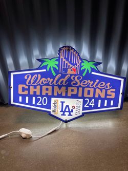 World champion 2024 Los Angeles Dodgers Display  led sign man cave Modelo especial Jalisco corona Pacifico, Budweiser