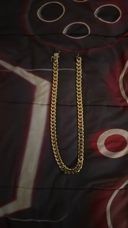 Yellow Gold Cuban